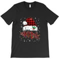 thumbnail image 1 of Mr. And Mrs. Claus Funny Christmas Couples Matching Pajamas Graphic - Holiday Favorite, H25697 T-Shirt, for Men and Women, Up to Size 5XL, 1 of 2