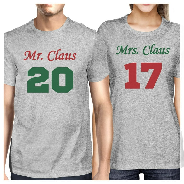 mr and mrs claus shirts