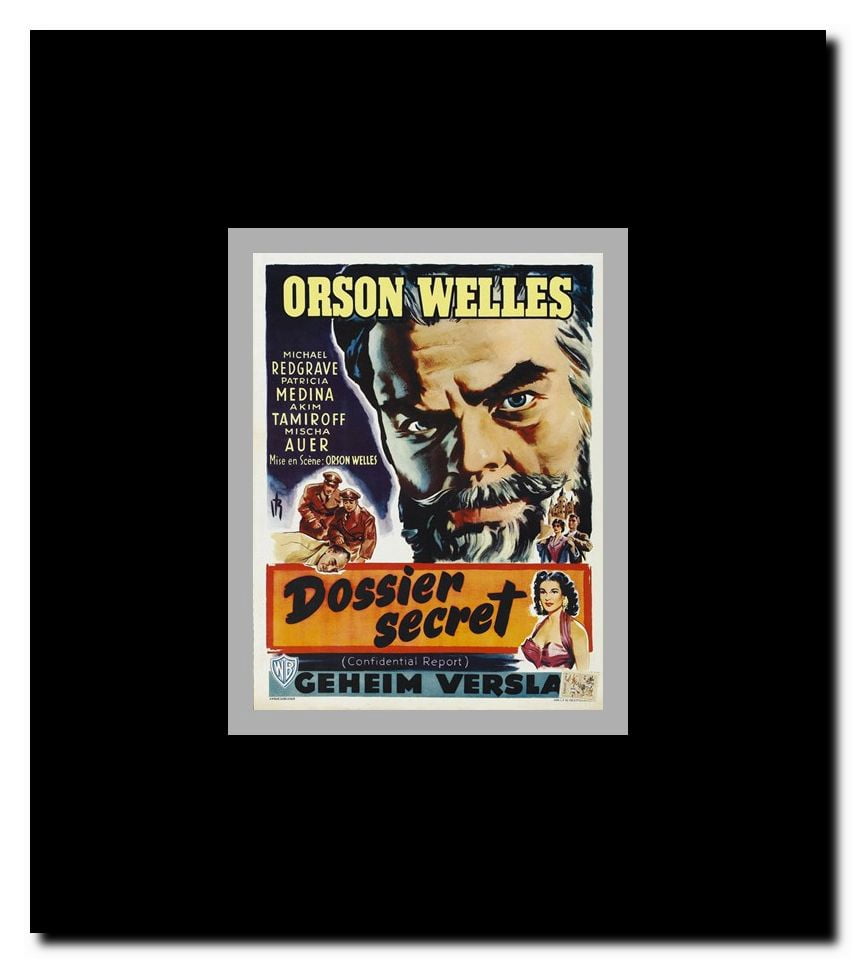 Mr. Arkadin Framed Movie Poster
