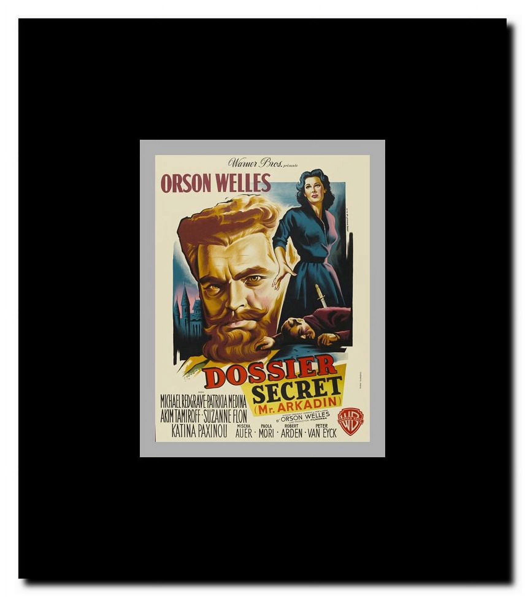 Mr. Arkadin Framed Movie Poster