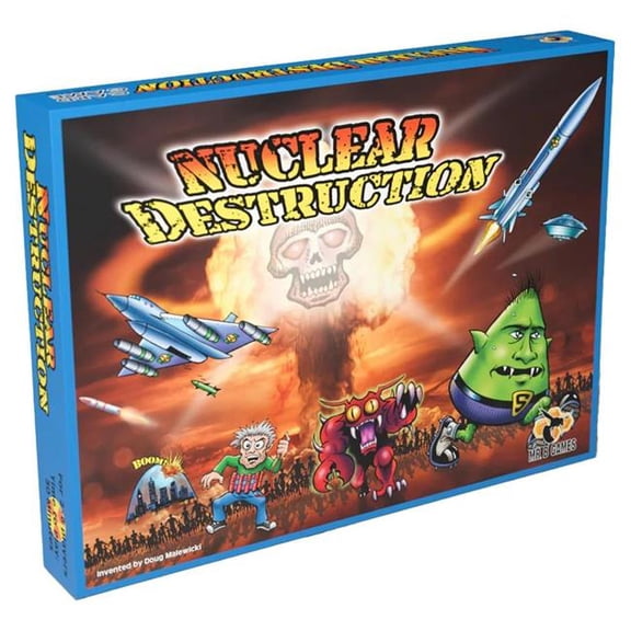 Mr. B. Games MIB1100 Nuclear Destruction Board Game