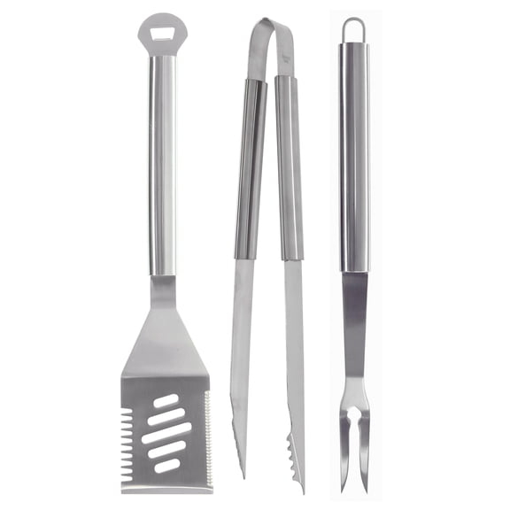 Mr. Bar-B-Q - 3 Piece Stainless Steel Tool Set