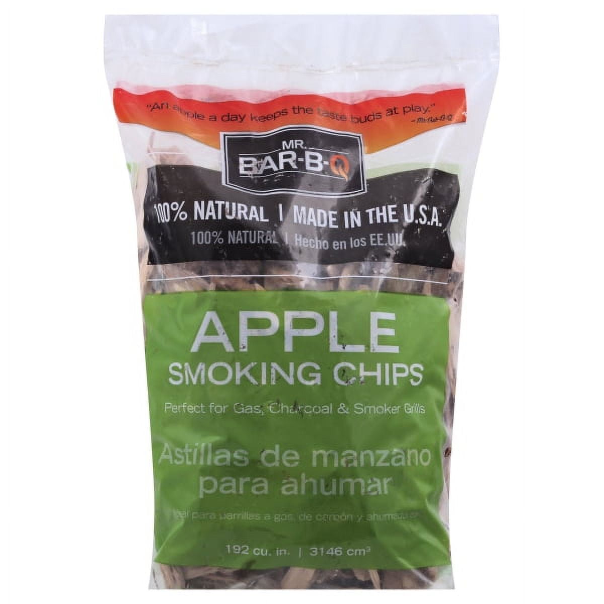 Apple Wood Smoking Chips, 2-Pack for Bar-B-Q France Ubuy