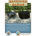 Mr. Bar-B-Q Backyard Basics Large Rectangle Patio Set Cover - Walmart.com