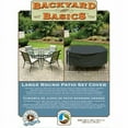 Mr. BarBQ Backyard Basics Large Round Patio Set Cover