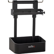 Mr. Bar-B-Q Collapsible Grilling Caddy, Portable BBQ Organizer for Camping and Cookouts