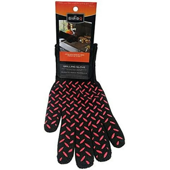 Mr. Bar-B-Q Comfortable Fit Grilling Glove, Black
