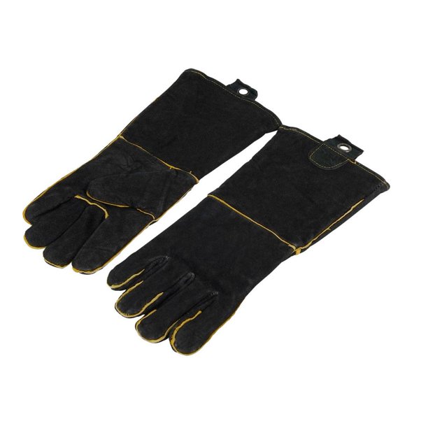 Mr. Bar-B-Q - Long Leather Barbecue Gloves - Walmart Business Supplies