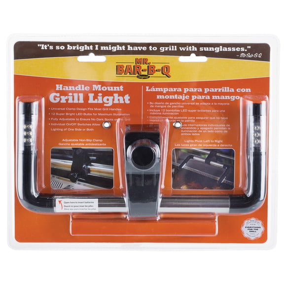 Mr. Bar-B-Q - 12 LED Handle Mount Grill Light with Clamp