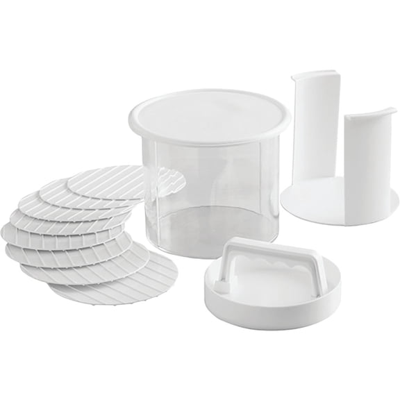 Mr. Bar B Q Mr. Bar-B-Q 6 In. Hamburger Press - Pack of 8