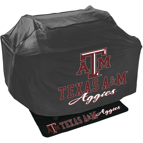 Mr. Bar-B-Q NCAA Grill Cover and Grill Mat Set, Texas A and M University Aggies - image 1 of 2
