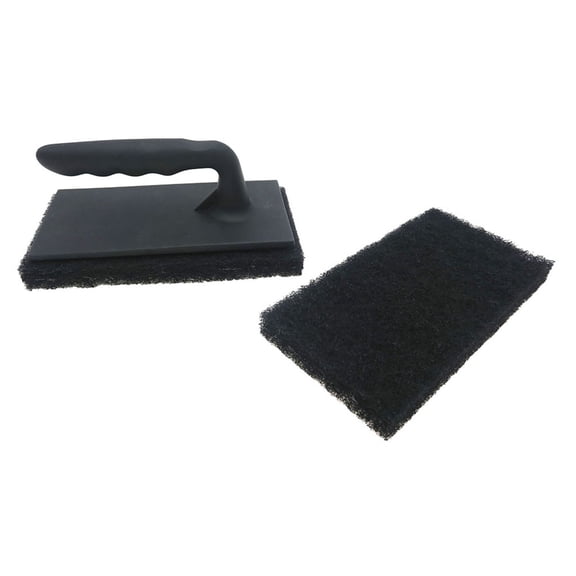 Mr. Bar-B-Q Oversized Grill Scrub Brush with Extra Pad