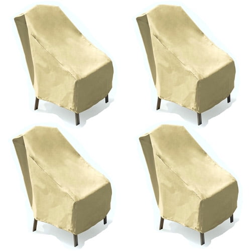 Mr. BarBQ Premium Patio Chair Cover Set, 4Pack