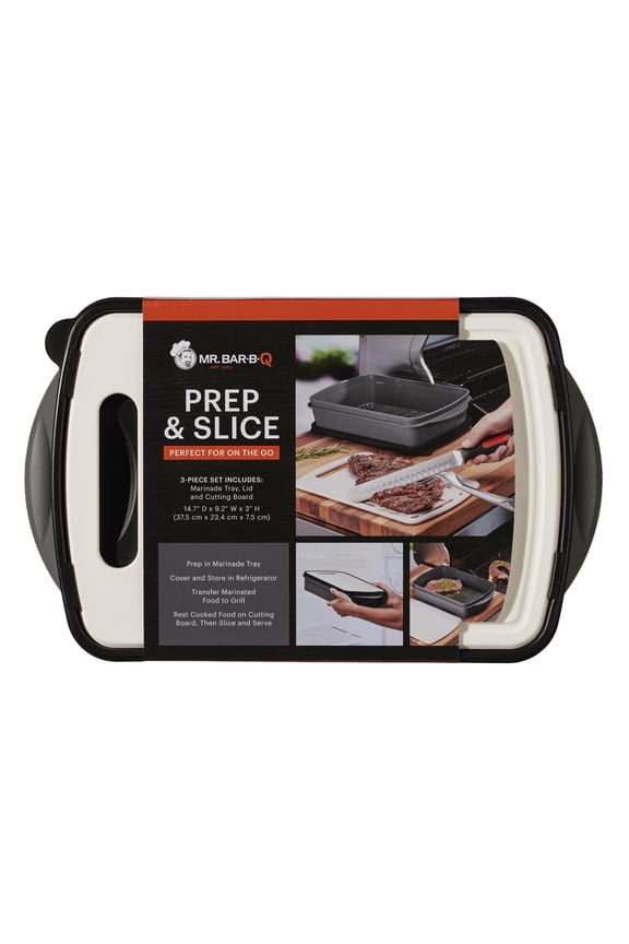 Prep and Store with Cutting Board Lid Meat Food Storage Containers