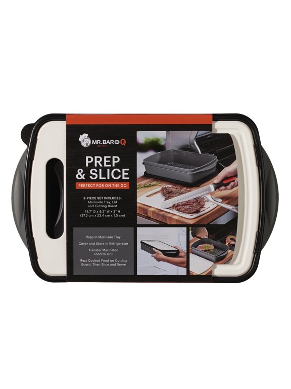 Prep and Store with Cutting Board Lid Meat Food Storage Containers
