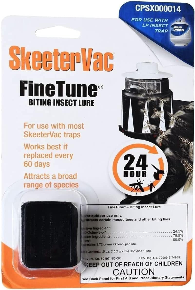 SkeeterVac FineTune Biting Insect Lure Replacement, Use as Bait for SkeeterVac Mosquito Killer