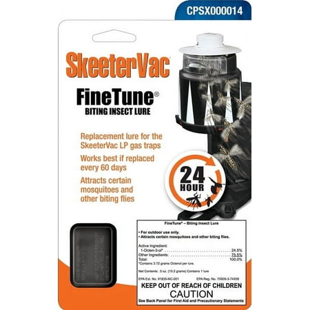 Mr. Bar-B-Q SkeeterVac Fine Tune Biting Insect Lure Replacement, Use as Bait for SkeeterVac