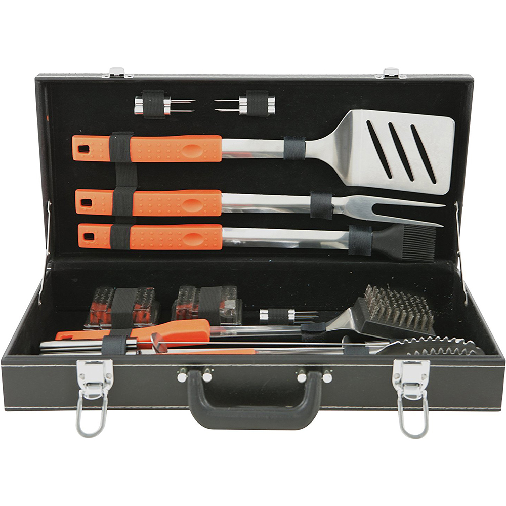 Mr. Bar-B-Q 20 Piece Soft Grip Barbecue Tool Set with Attache Case - image 1 of 2