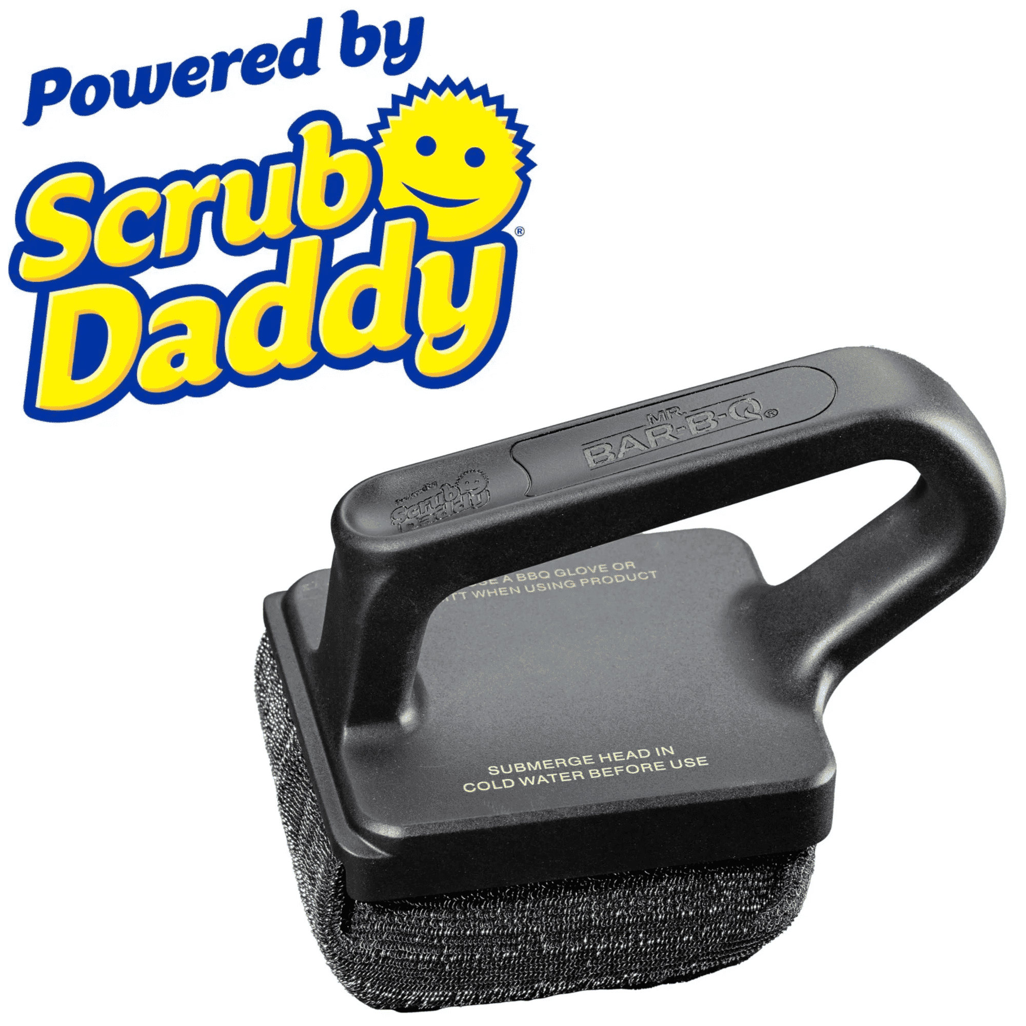 Mr. Bar-B-Q Bristle Free XL Steam Clean Griddle/Grill Brush Powered by Scrub Daddy