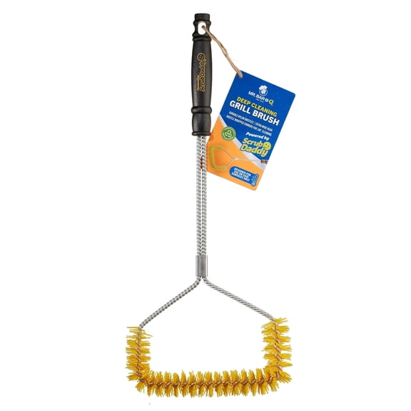 Mr. Bar-B-Q U-Shaped Grill Brush Powered by Scrub Daddy