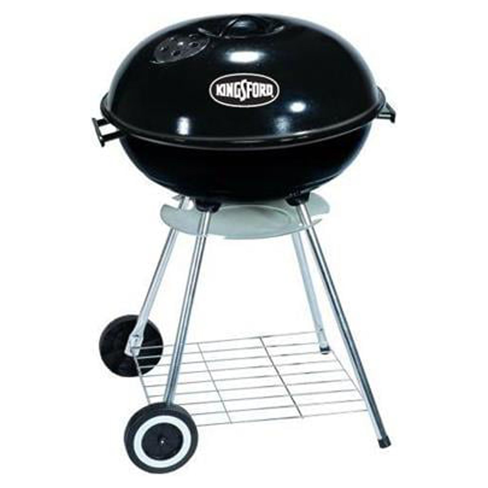 Mr. Bar B Que CBC1210M Charcoal Kettle Grill, Black PorcelainCoated