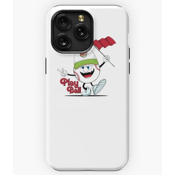 Mr. Baseball Straight Outta the Bullpen Funny A9849 Phone Case for iPhone 11 to 17 Pro Max