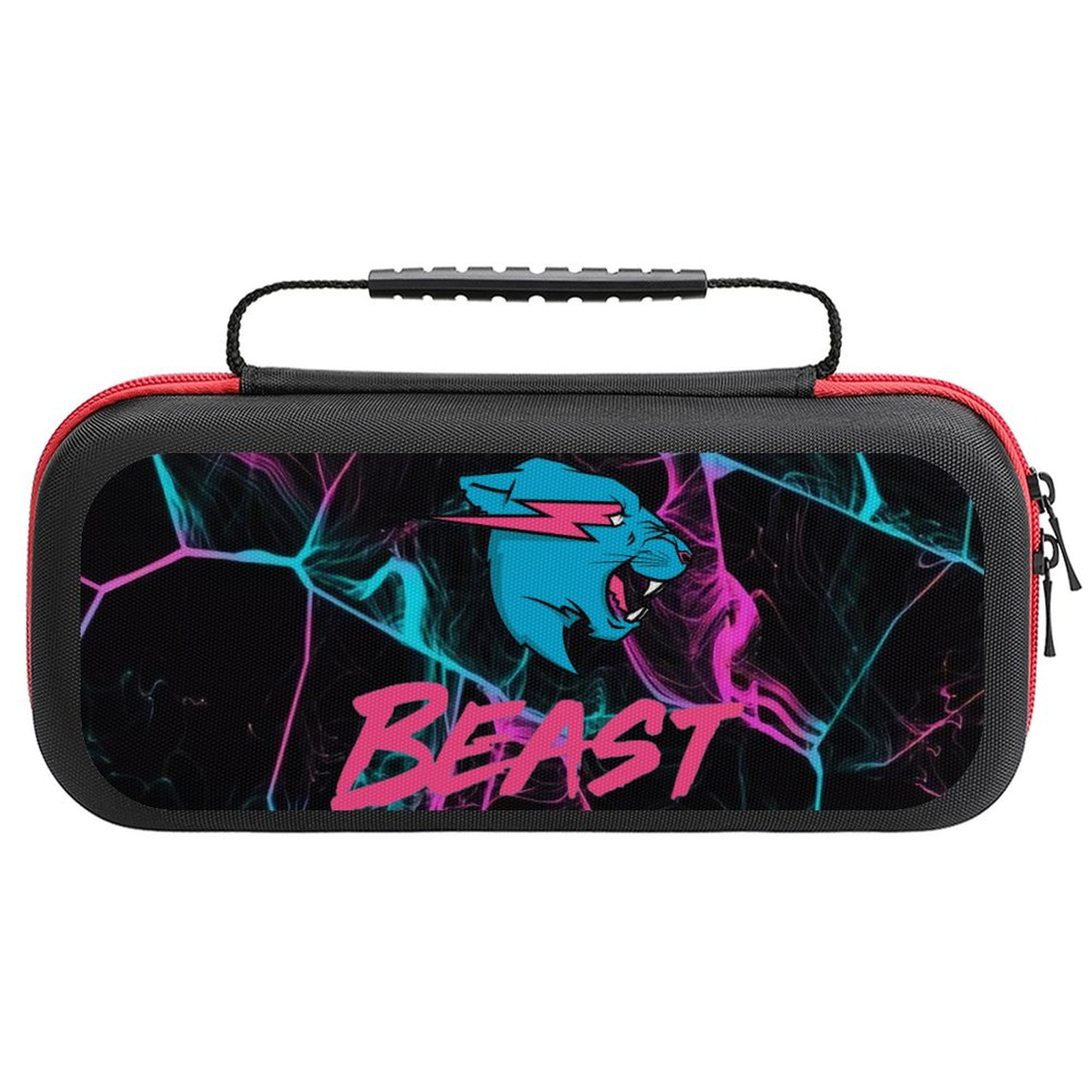 Mr-Be-ast Travel Carrying Case Tote Bag For Nintendo Switch Accessories ...