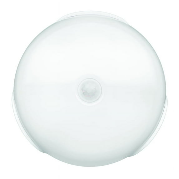Mr. Beams 3002671 White Battery Powered LED Puck Light - Pack of 2