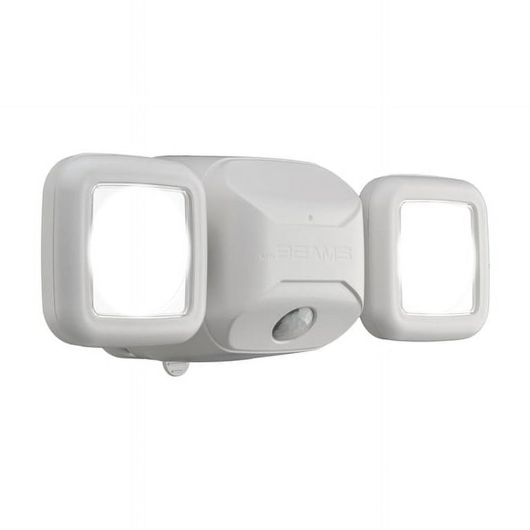 Mr Beams Performance 500-Lumen White Battery Operated LED Motion Security Light Mr Beams Performance 500-Lumen White Battery Operated LED Motion Security Light