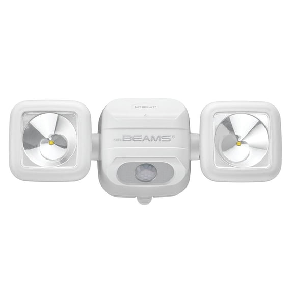 Mr BeamsNetBright Networked 140° White Outdoor Wireless Motion Sensing Integrated LED Flood Light