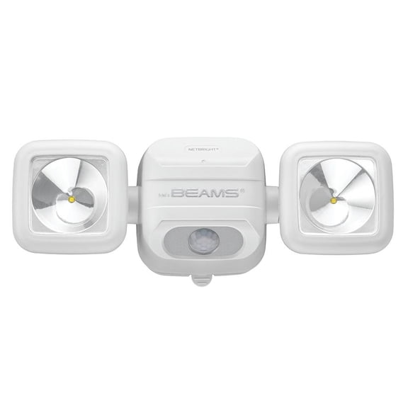 Mr BeamsNetBright Networked 140 White Outdoor Wireless Motion Sensing Integrated LED Flood Light