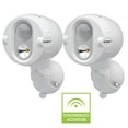 thumbnail image 1 of Mr Beams MBN342 Networked LED Wireless Motion Sensing Spotlight System with NetBright Technology, 200-Lumens, White, 2-Pack, 1 of 3