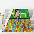 Mr_Bean Blanket Warm Comfortable Lovely For Womens Mens Kids Family