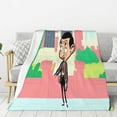 Mr_Bean Blanket Warm Comfortable Lovely For Womens Mens Kids Family