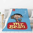 Mr_Bean Blanket Warm Comfortable Lovely For Womens Mens Kids Family
