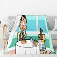 Mr_Bean Blanket Warm Comfortable Lovely For Womens Mens Kids Family