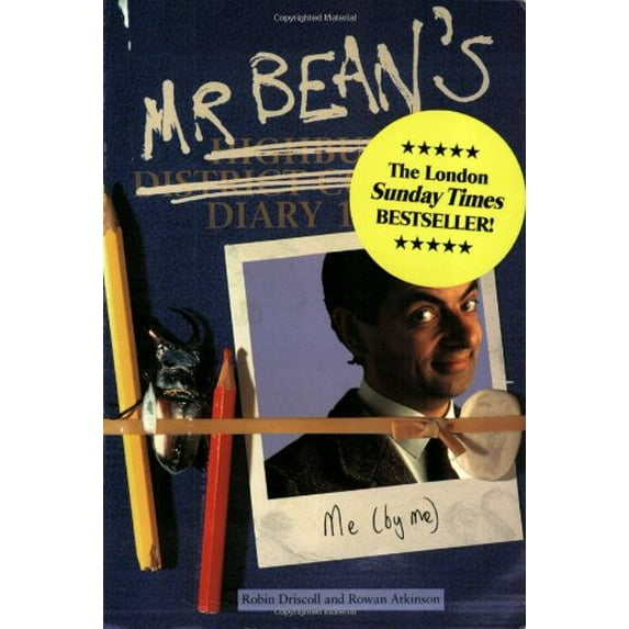 Pre-Owned Mr. Bean's Diary--So Watch It (Paperback) 0836217608 9780836217605