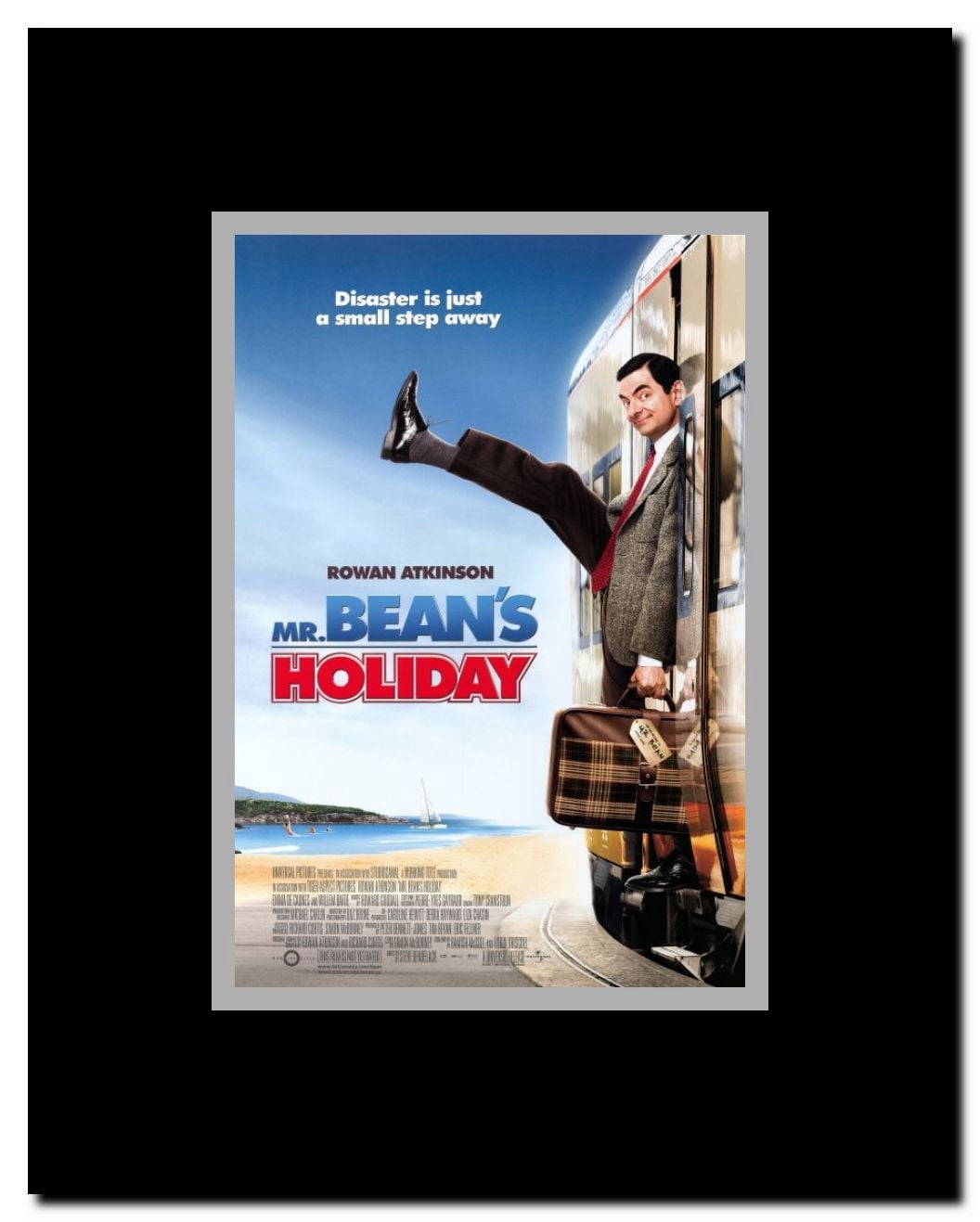 Mr. Bean's Holiday Framed Movie Poster