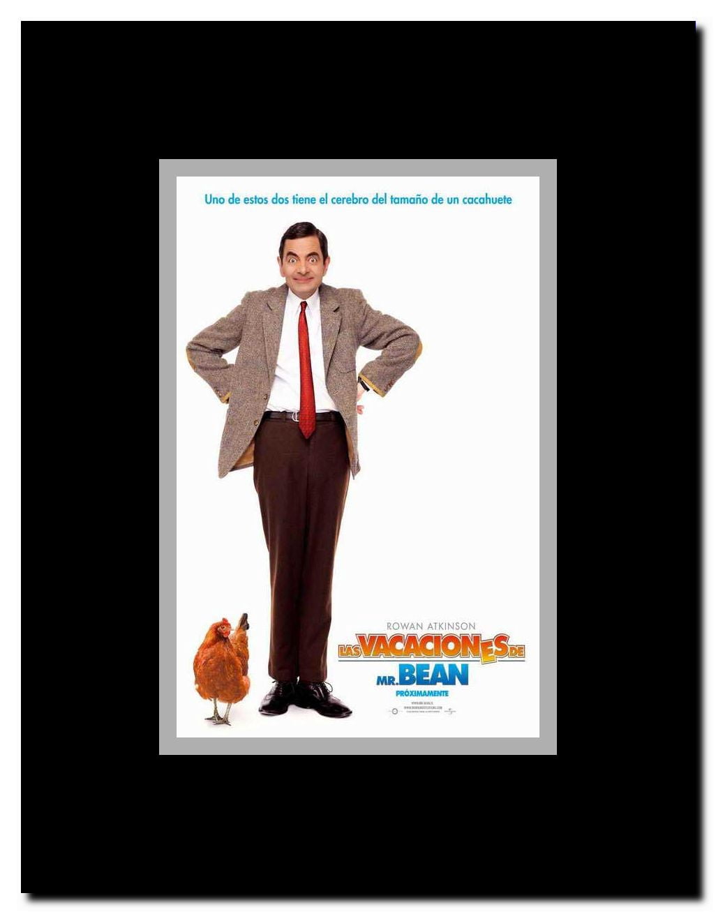Mr. Bean's Holiday Framed Movie Poster