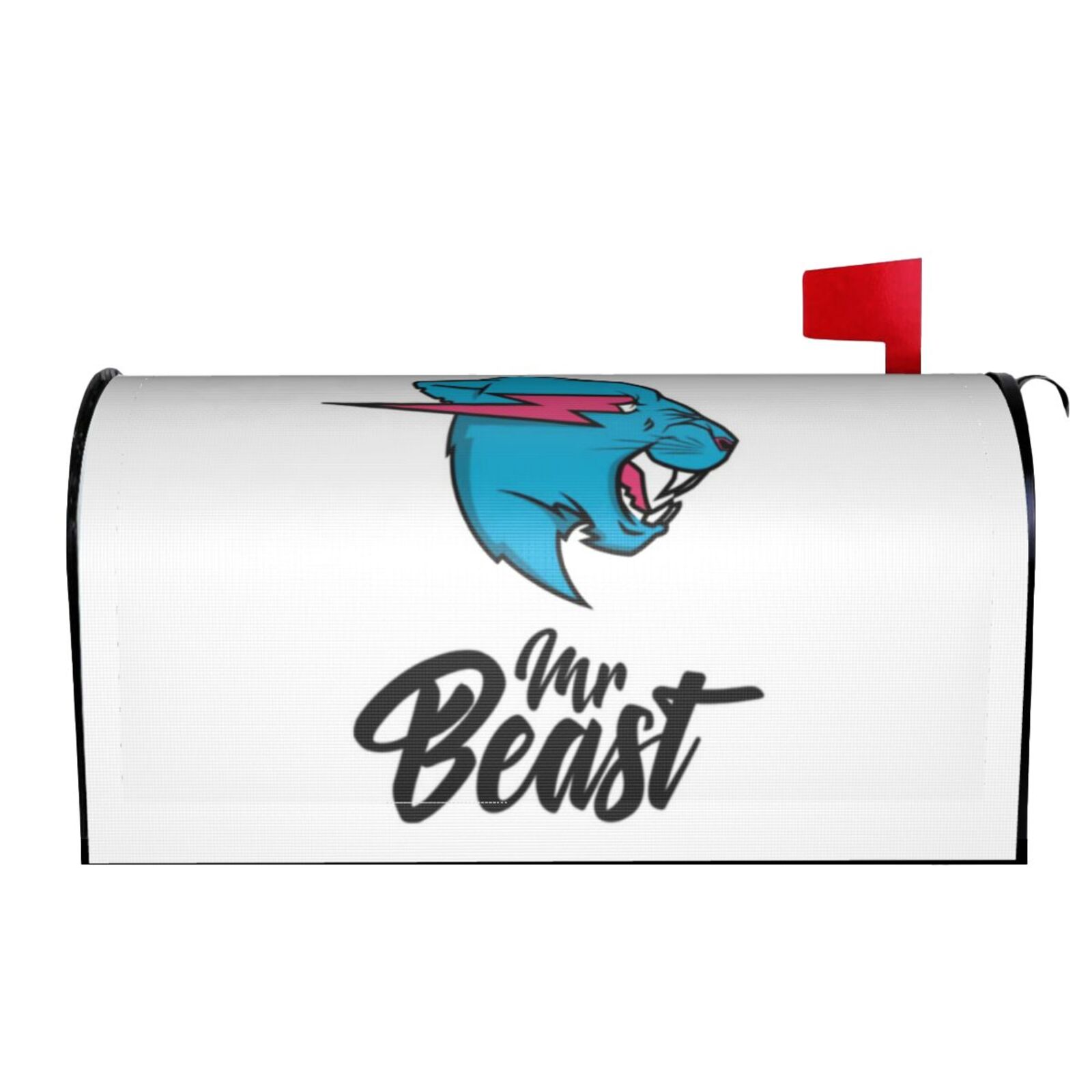 Mr Beast 985 Cartoon Character Mailbox Cover Magnetic Standard Size ...