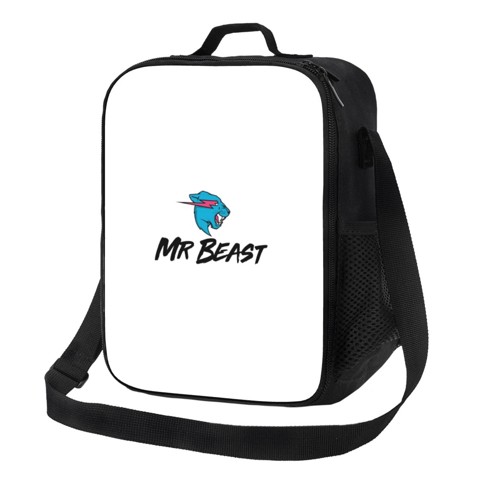 Mr Beast 9856 Crossbody Lunch Bag Portable Leakproof Reusable Insulated ...