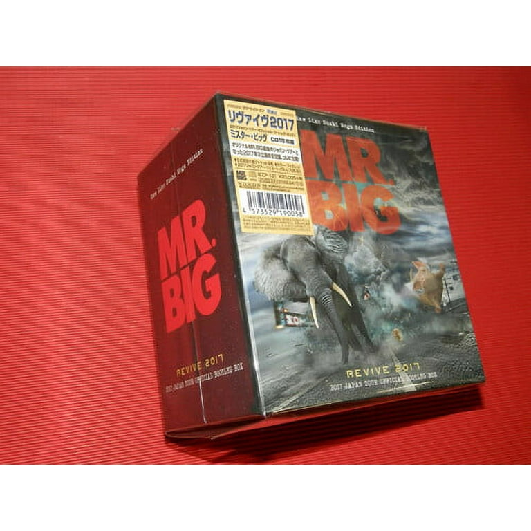 Mr Big - Revive 2017 2017 Japan Tour Official Bootleg Box Mr Big - Revive 2017 2017 Japan Tour Official Bootleg Box