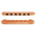 thumbnail image 1 of Mr. Billiard 4676-OA Oak 2 Piece Cue Rack, 1 of 1