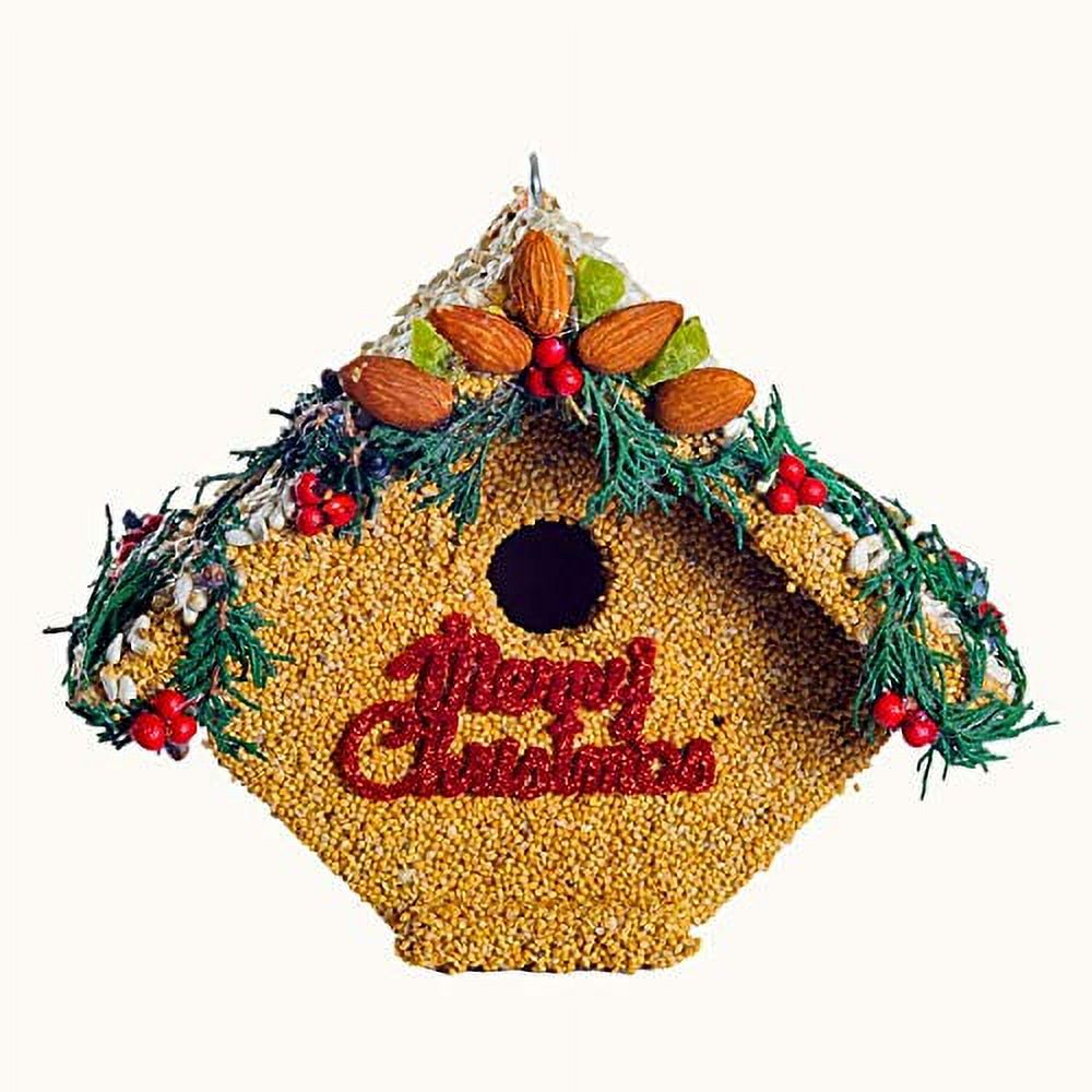 Mr. Bird Juniper Casita Bird Seed Covered Wren House