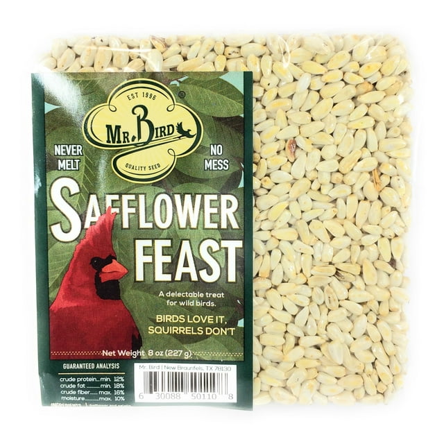 Mr. Bird Safflower Feast 8 oz Wild Bird Seed Cake