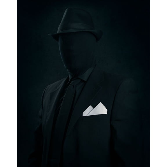 Mr. Black Poster Print - Petri Damsten (24 x 36)