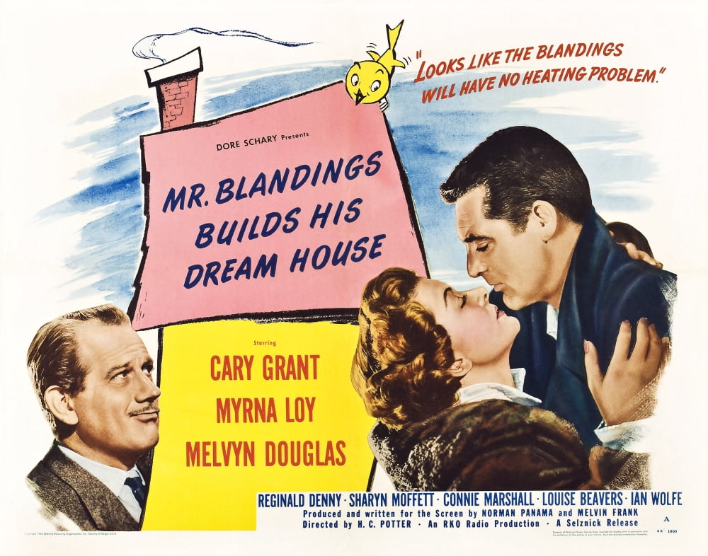 Mr Blandings Builds His Dream House Canvas Art - (28 x 22)