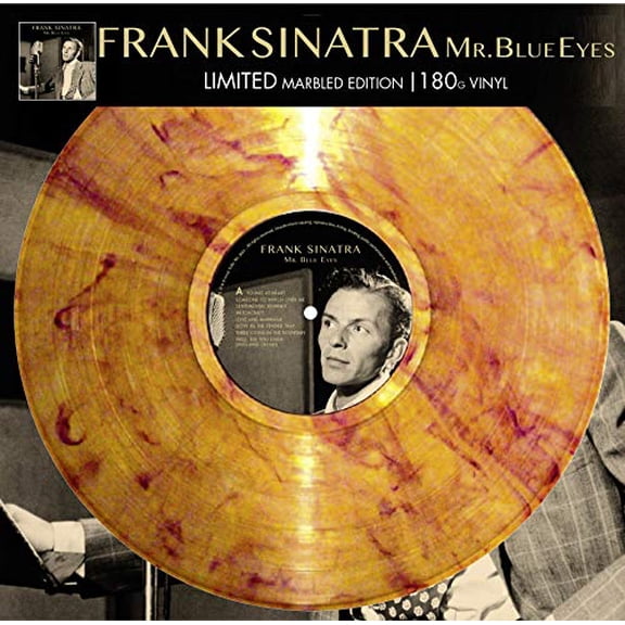 Frank Sinatra Mr. Blue Eyes (Vinyl Record) 12" Album Coloured Vinyl