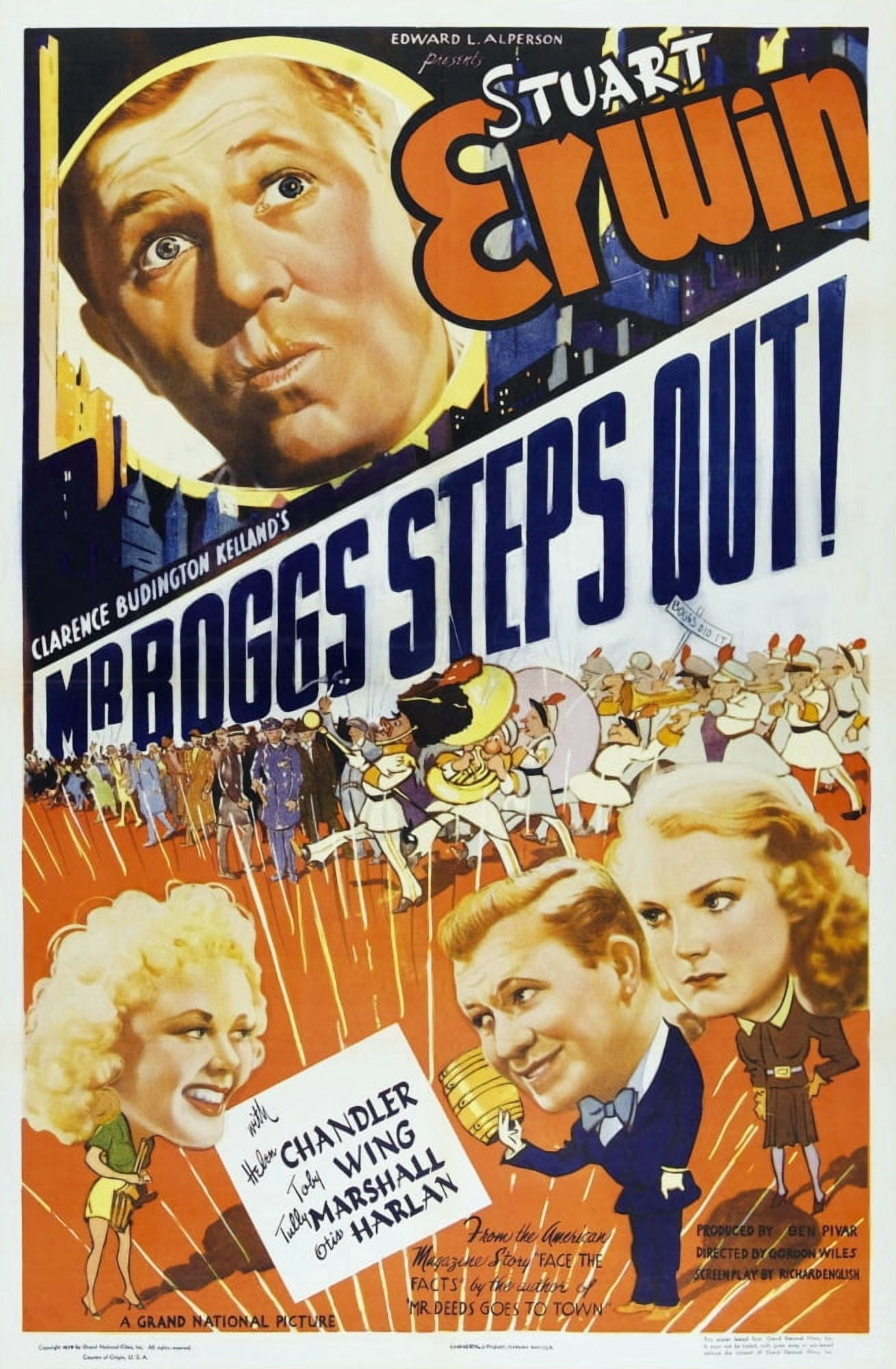 Mr Boggs Steps Out U Canvas Art - (24 x 36)