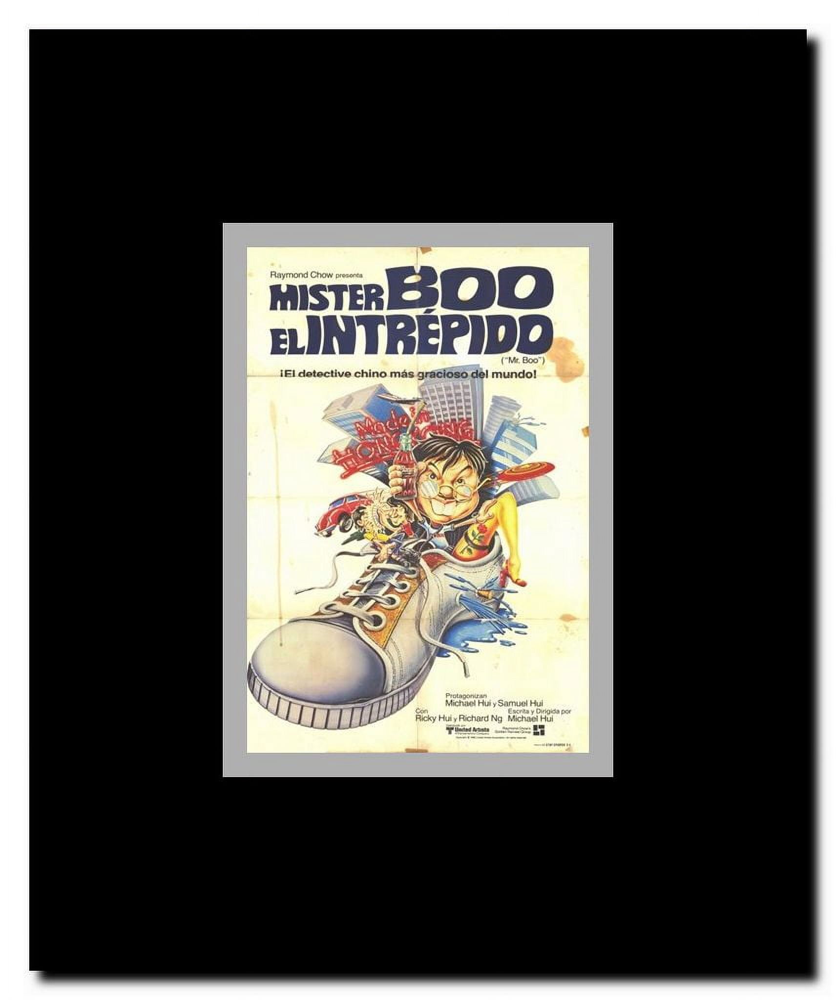 Mr. Boo 2: The Private Eyes Framed Movie Poster